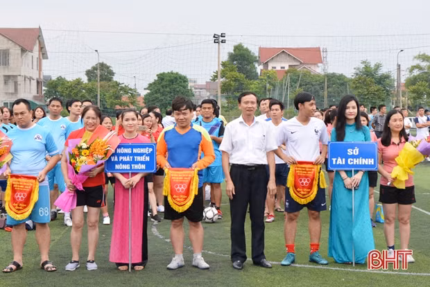 Đua tài Hội thao Khối thi đua Tài chính – kinh tế Hà Tĩnh năm 2018