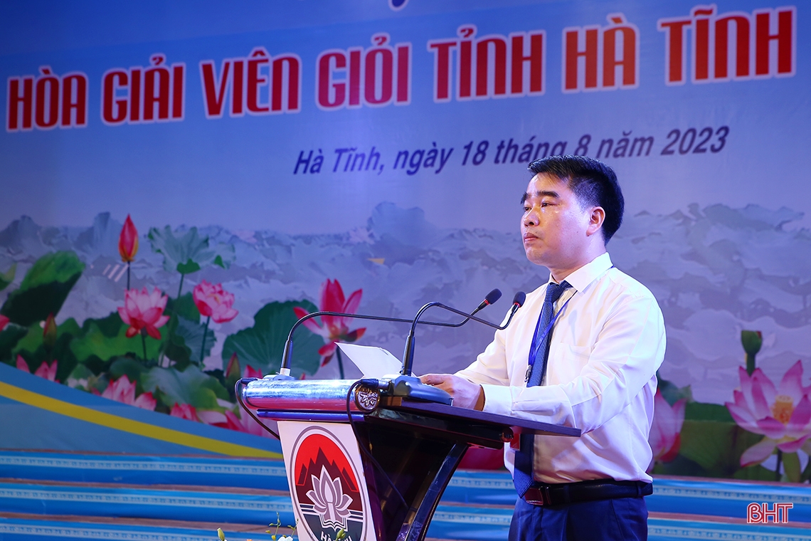 Huyện Kỳ Anh giành giải nhất Hội thi Hoà giải viên giỏi tỉnh