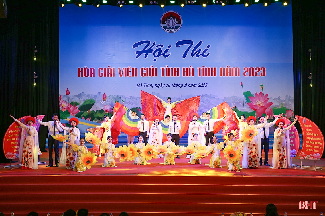 Khai mạc Hội thi Hòa giải viên giỏi tỉnh Hà Tĩnh năm 2023