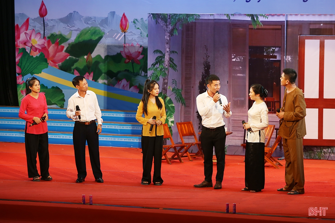 Những màn trình diễn ấn tượng tại Hội thi Hòa giải viên giỏi tỉnh Hà Tĩnh
