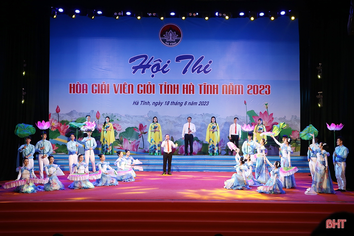 Những màn trình diễn ấn tượng tại Hội thi Hòa giải viên giỏi tỉnh Hà Tĩnh
