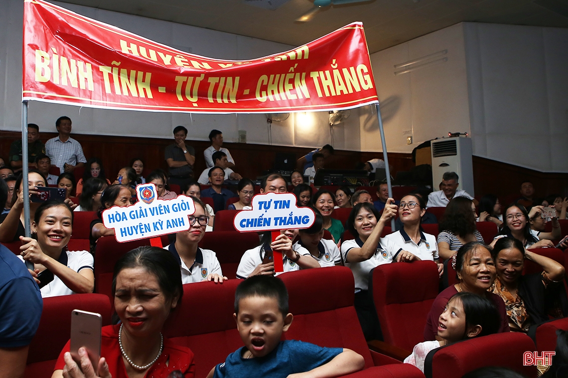 Những màn trình diễn ấn tượng tại Hội thi Hòa giải viên giỏi tỉnh Hà Tĩnh