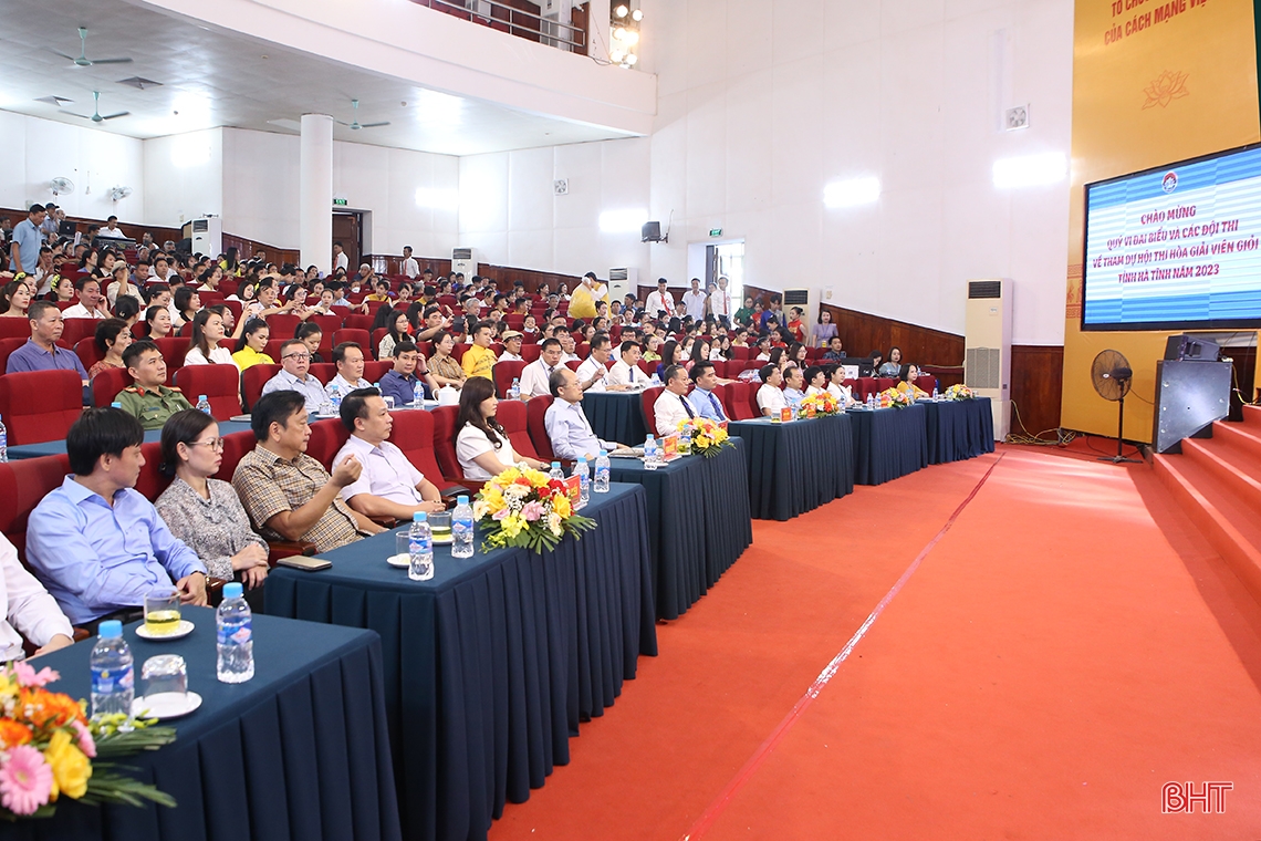 Khai mạc Hội thi Hòa giải viên giỏi tỉnh Hà Tĩnh năm 2023