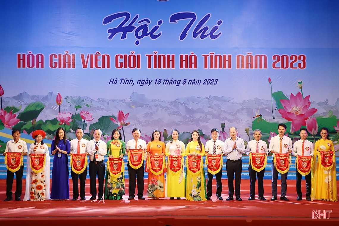 Khai mạc Hội thi Hòa giải viên giỏi tỉnh Hà Tĩnh năm 2023