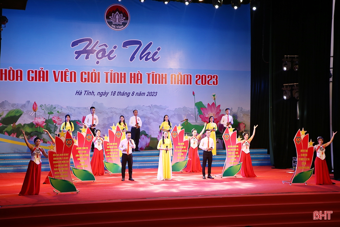 Khai mạc Hội thi Hòa giải viên giỏi tỉnh Hà Tĩnh năm 2023