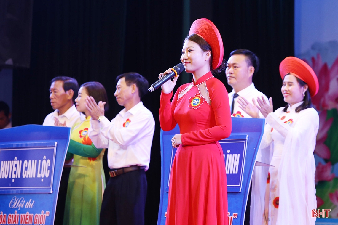 Những màn trình diễn ấn tượng tại Hội thi Hòa giải viên giỏi tỉnh Hà Tĩnh