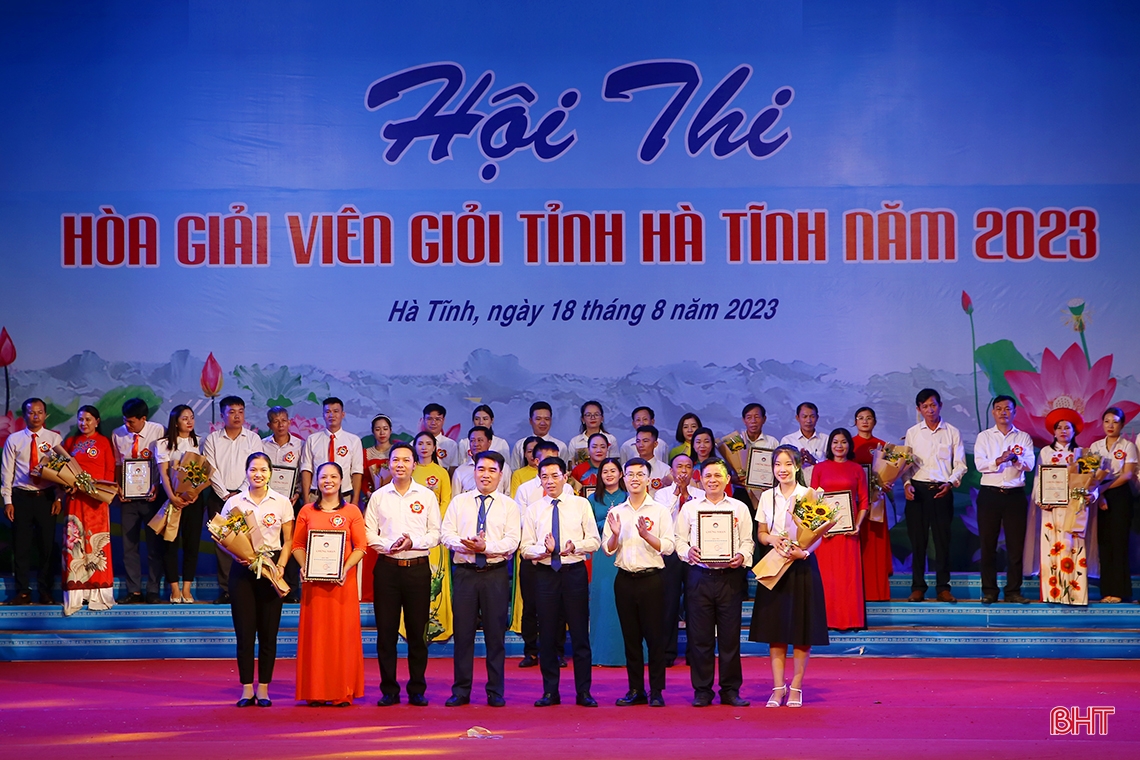 Huyện Kỳ Anh giành giải nhất Hội thi Hoà giải viên giỏi tỉnh