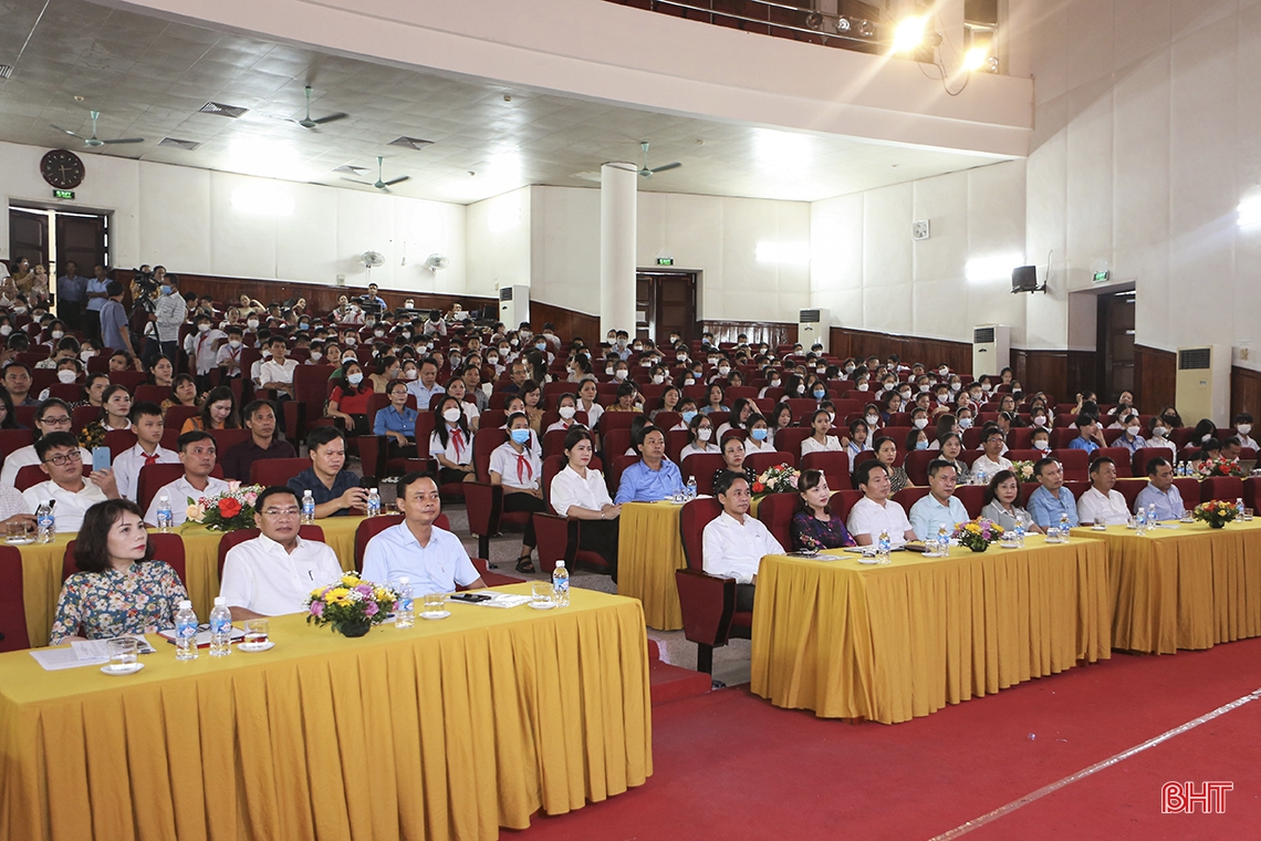 57 gương mặt xuất sắc đạt giải Cuộc thi Đại sứ văn hóa đọc cấp tỉnh Hà Tĩnh