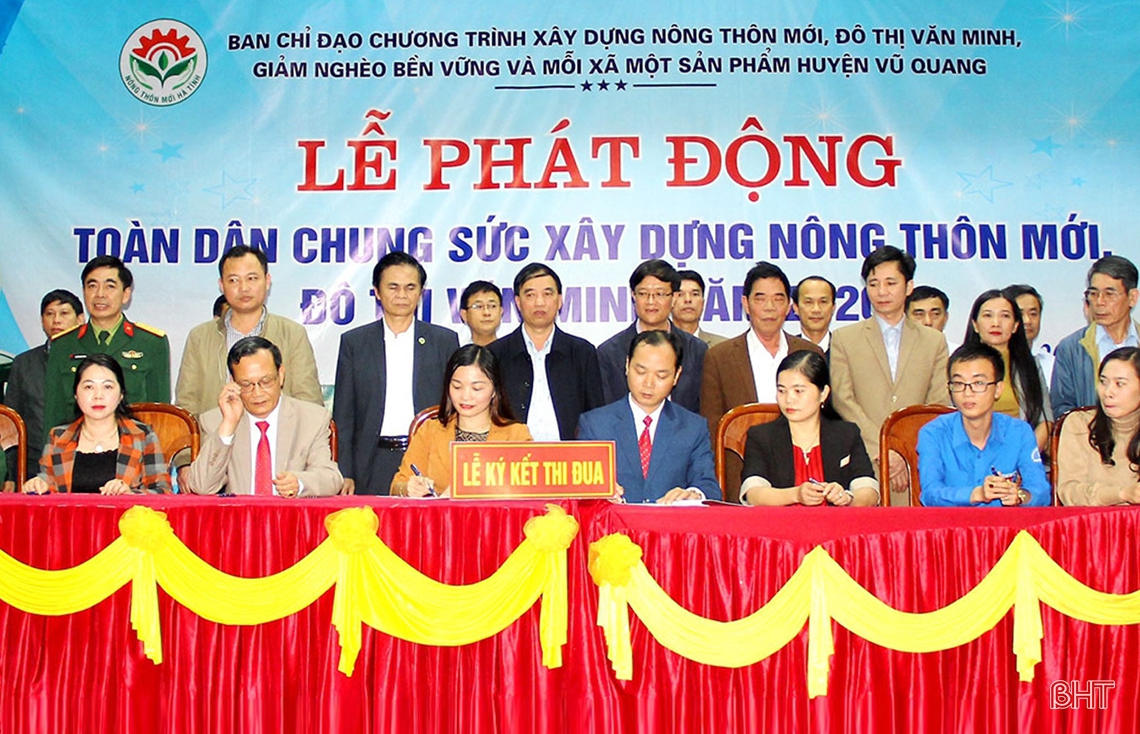 Xây dựng Vũ Quang thành vùng quê an lành, trù phú, có bản sắc