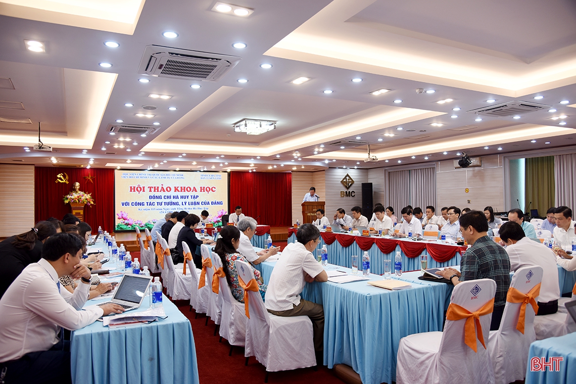 Làm sáng rõ những đóng góp của đồng chí Hà Huy Tập đối với công tác tư tưởng, lý luận của Đảng