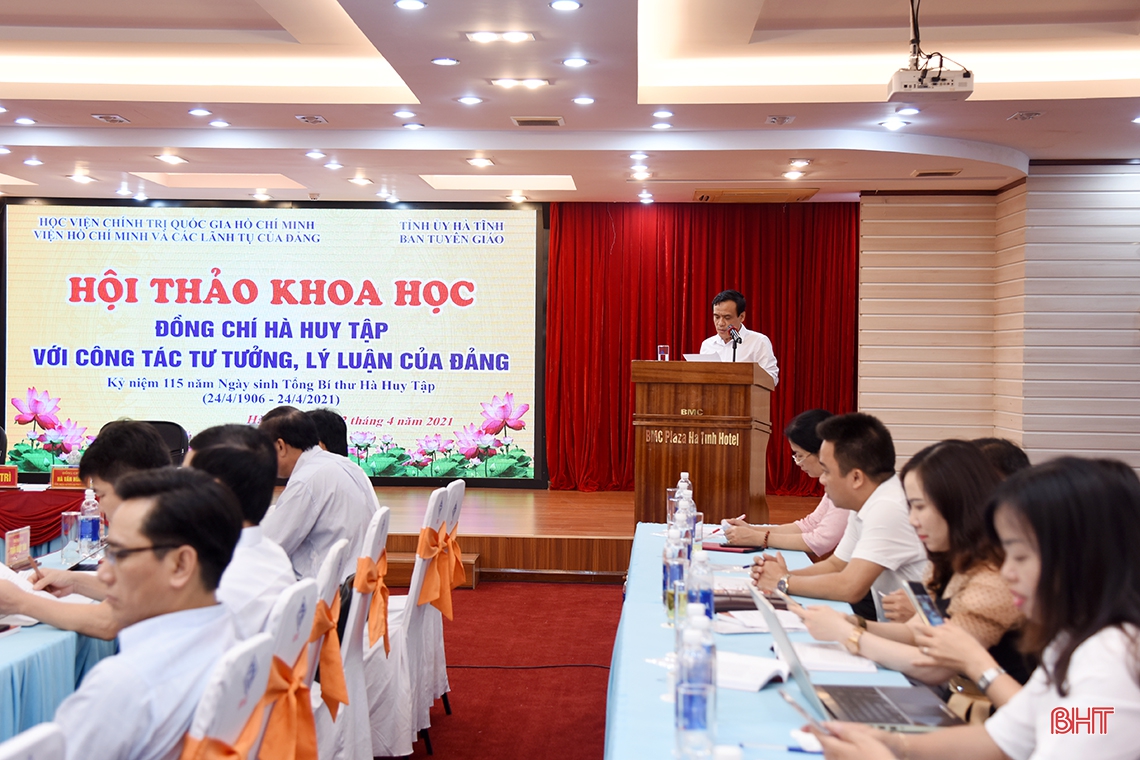 Làm sáng rõ những đóng góp của đồng chí Hà Huy Tập đối với công tác tư tưởng, lý luận của Đảng