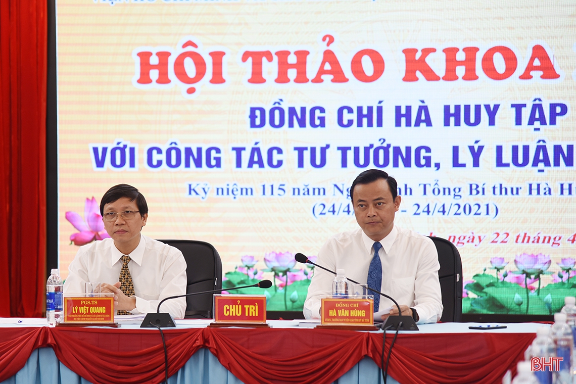 Làm sáng rõ những đóng góp của đồng chí Hà Huy Tập đối với công tác tư tưởng, lý luận của Đảng