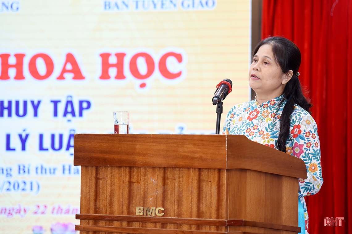 Làm sáng rõ những đóng góp của đồng chí Hà Huy Tập đối với công tác tư tưởng, lý luận của Đảng