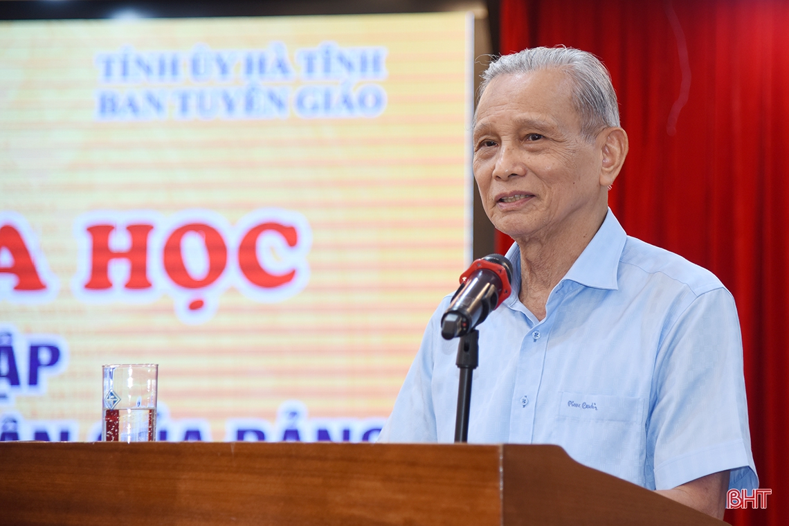 Làm sáng rõ những đóng góp của đồng chí Hà Huy Tập đối với công tác tư tưởng, lý luận của Đảng