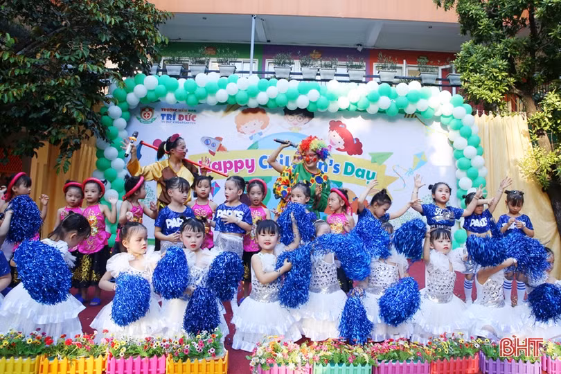 Tết Thiếu nhi vui tươi và ý nghĩa của các bé Mầm non Trí Đức