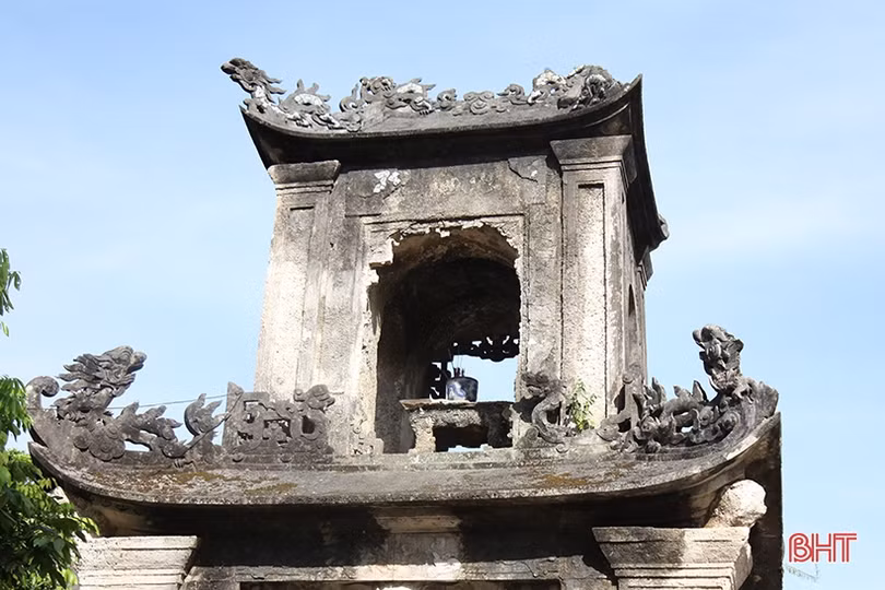 Di tích 700 năm tuổi ở Hà Tĩnh xuống cấp