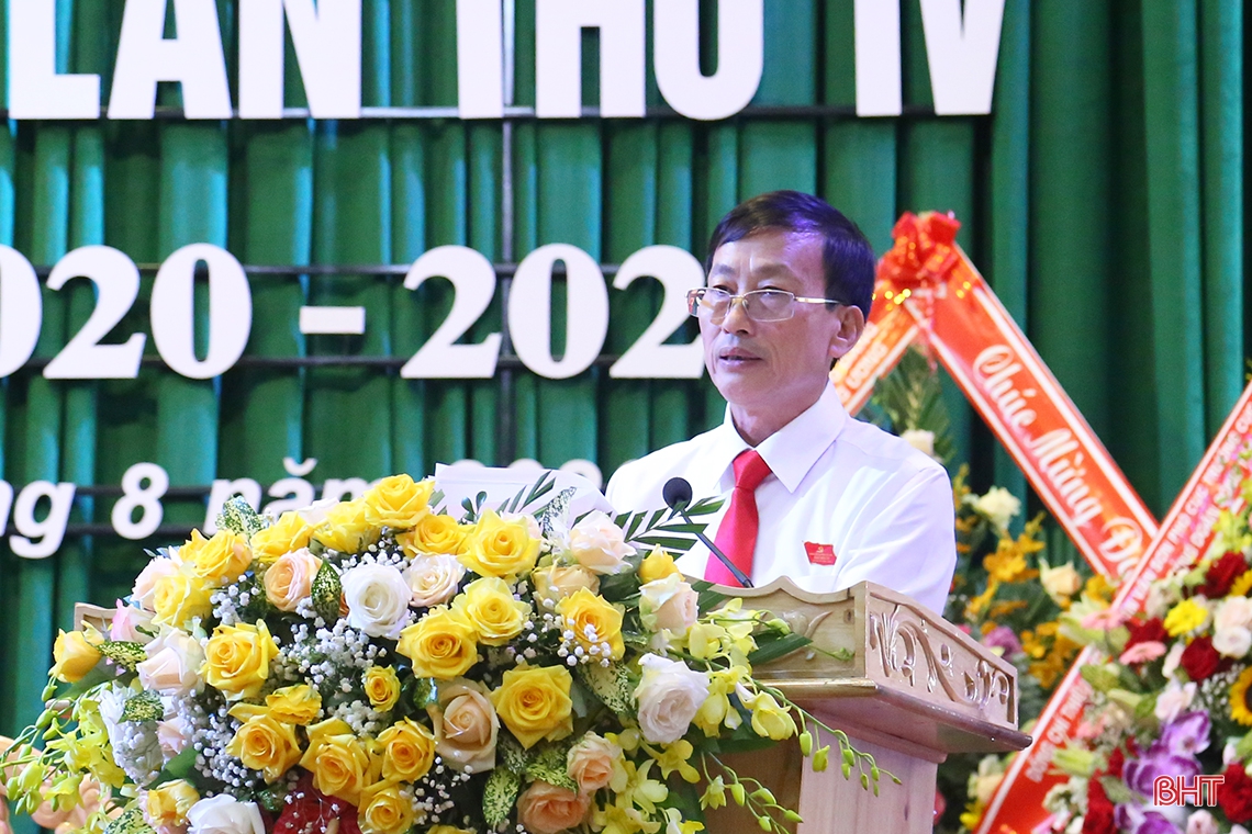 Bầu 34 đồng chí vào Ban Chấp hành Đảng bộ huyện Lộc Hà nhiệm kỳ 2020-2025
