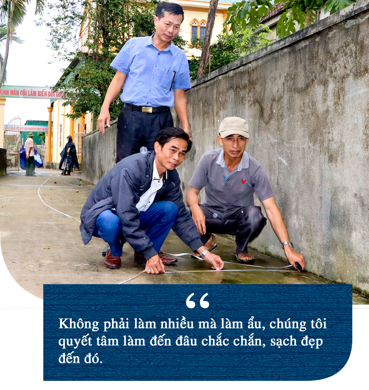 Học Bác, trưởng thôn vùng giáo 22 năm cùng người dân xây “miền quê đáng sống” ảnh 9 Học Bác, trưởng thôn vùng giáo 22 năm cùng người dân xây “miền quê đáng sống”