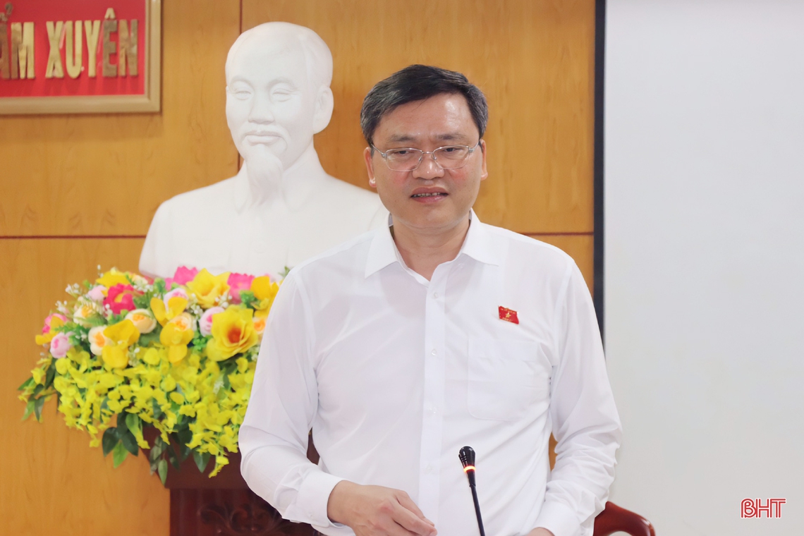 Đoàn giám sát của Ủy ban Thường vụ Quốc hội đánh giá cao kết quả sáp nhập xã ở Cẩm Xuyên