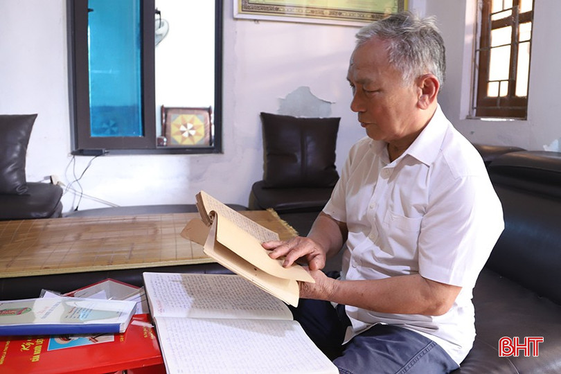 Ông Nguyễn Đình Cảnh luôn nhắc nhở con cháu về những hy sinh cao cả của cha ông để thêm trân quý giá trị cuộc sống hòa bình hôm nay.