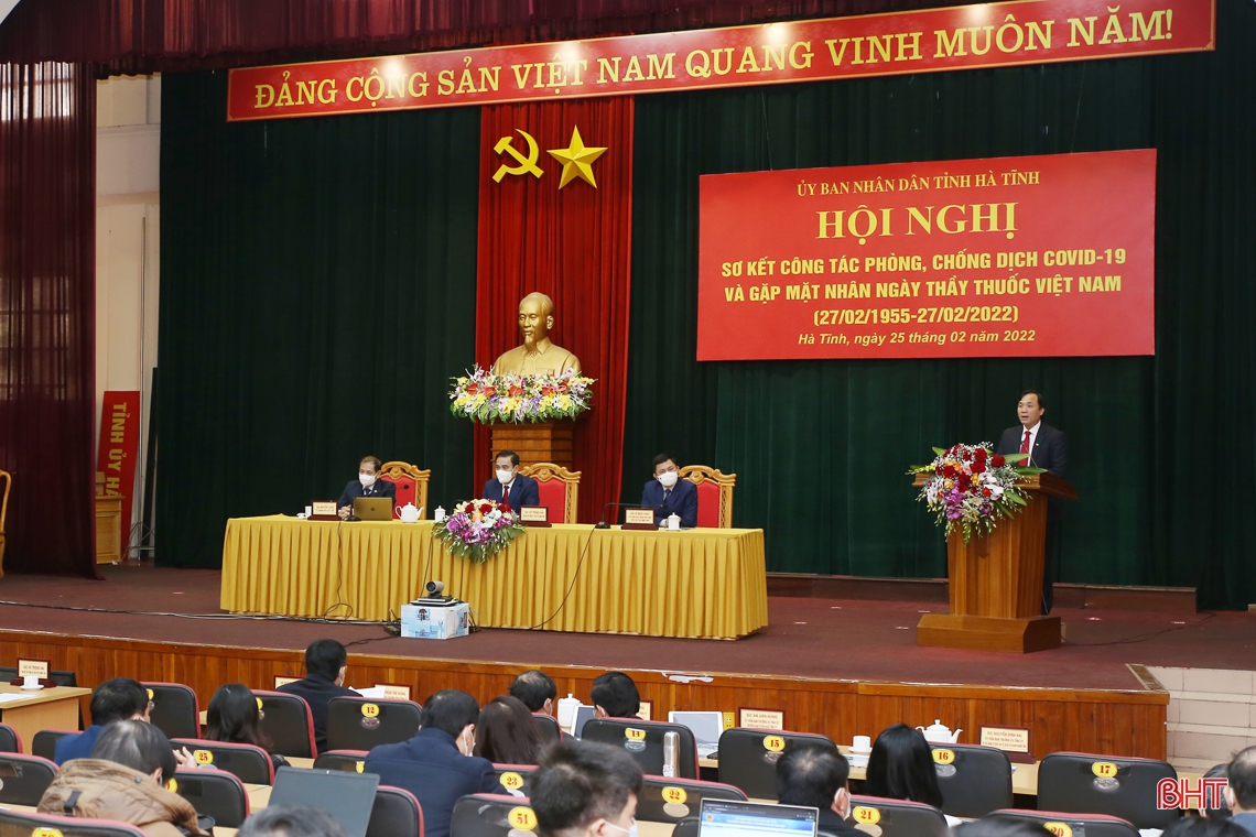 Cả hệ thống chính trị Hà Tĩnh tập trung cao, linh hoạt, sáng tạo hơn nữa trong phòng, chống dịch COVID-19