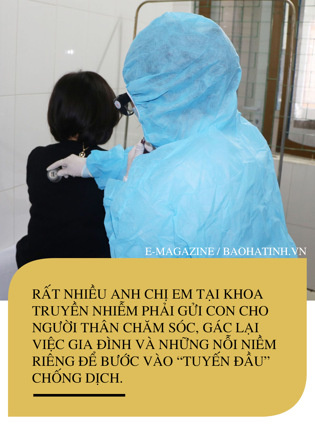 Tâm tình của những y, bác sỹ Hà Tĩnh chấp nhận cách ly “vô thời hạn”