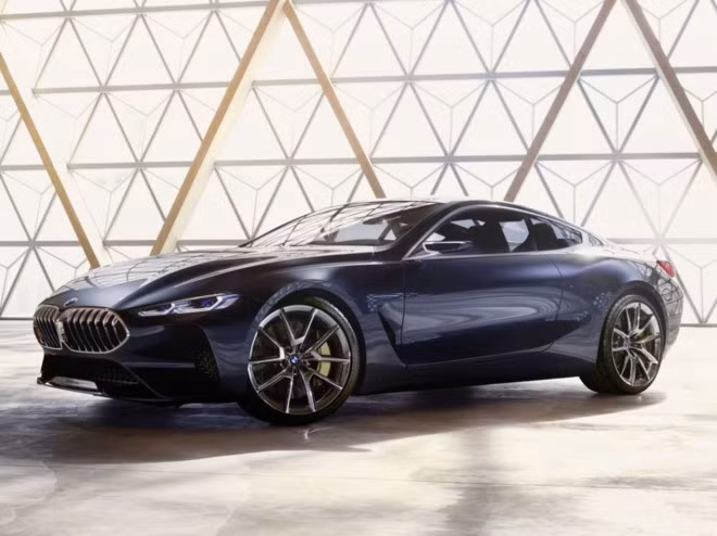 bmw 8 series concept lan dau lo dien