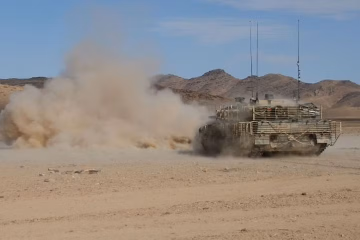 Xe tăng chủ lực Leopard 2A6 của Đức uy lực hàng đầu thế giới