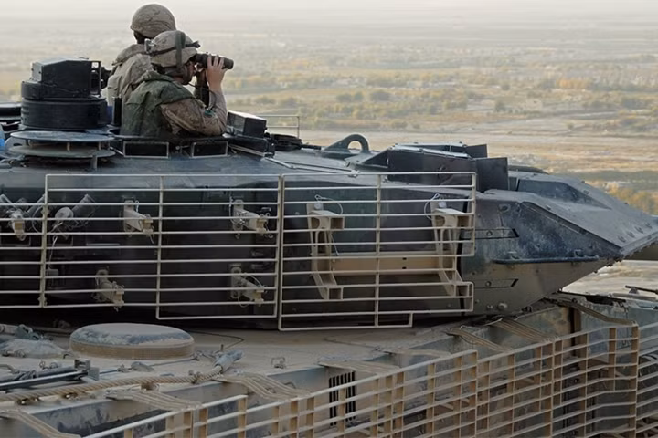 Xe tăng chủ lực Leopard 2A6 của Đức uy lực hàng đầu thế giới
