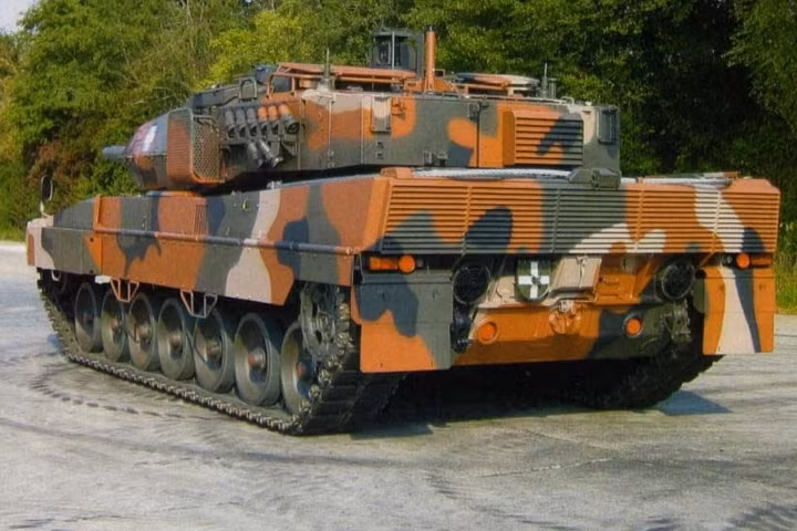 Xe tăng chủ lực Leopard 2A6 của Đức uy lực hàng đầu thế giới