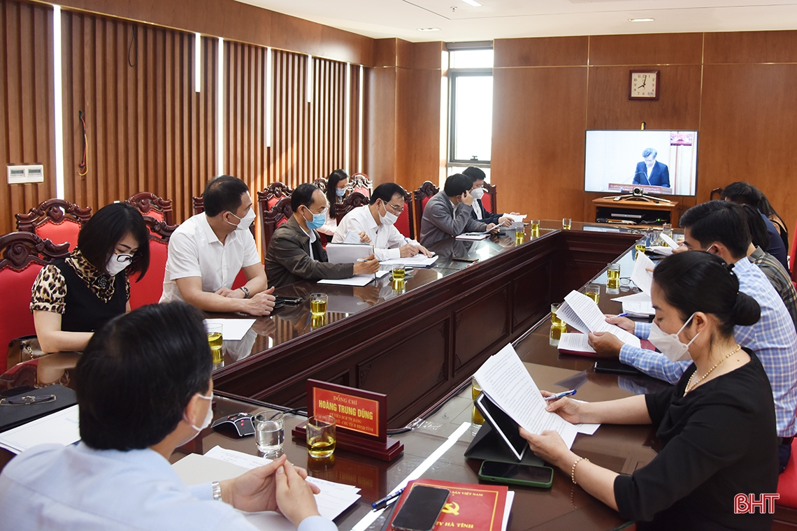 Hà Tĩnh góp ý dự thảo Hướng dẫn thực hiện quy định về công tác bảo vệ chính trị nội bộ Đảng