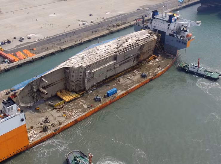 pha sewol da ve noi an nghi cuoi cung sau 1 080 ngay