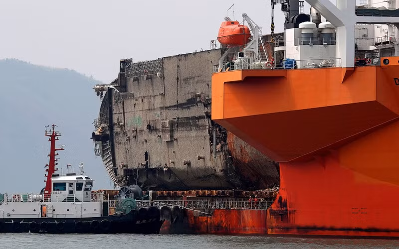 pha sewol da ve noi an nghi cuoi cung sau 1 080 ngay