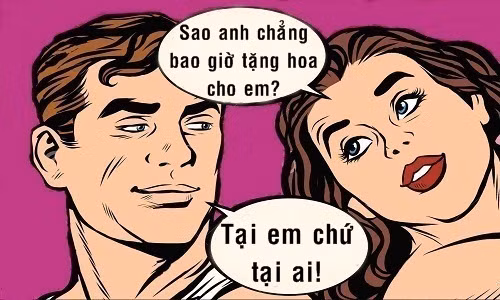 ly do chong khong tang hoa cho vo