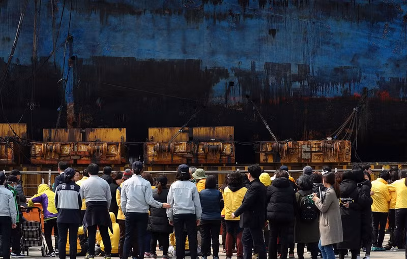 pha sewol da ve noi an nghi cuoi cung sau 1 080 ngay