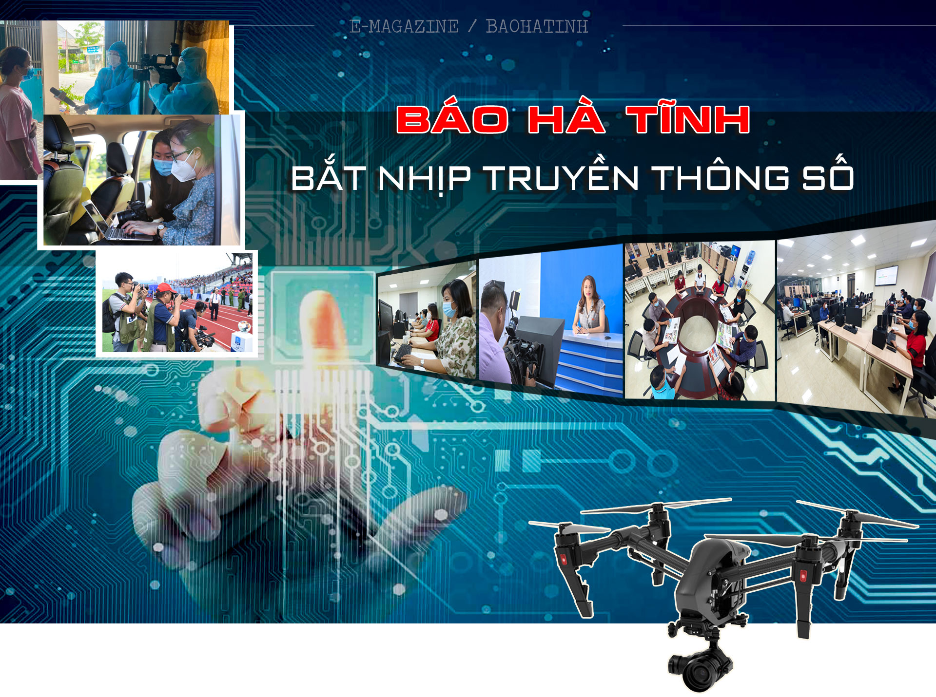Báo Hà Tĩnh bắt nhịp truyền thông số