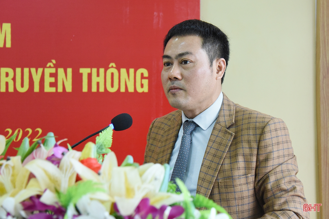Công bố quyết định bổ nhiệm Phó Giám đốc Sở TT&TT Hà Tĩnh
