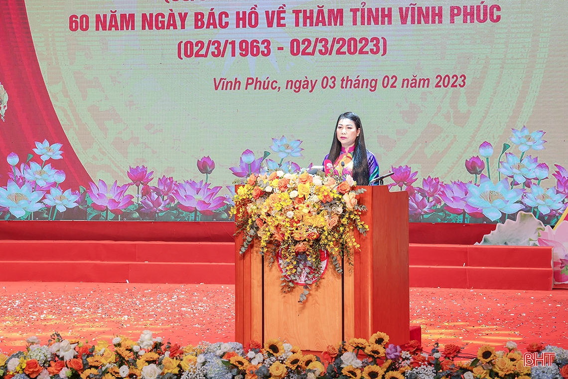 Kỷ niệm 93 năm Ngày thành lập Đảng và 60 năm Bác Hồ về thăm Vĩnh Phúc