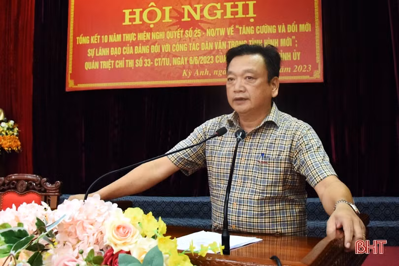 Tạo chuyển biến mạnh mẽ về công tác dân vận trong tình hình mới 