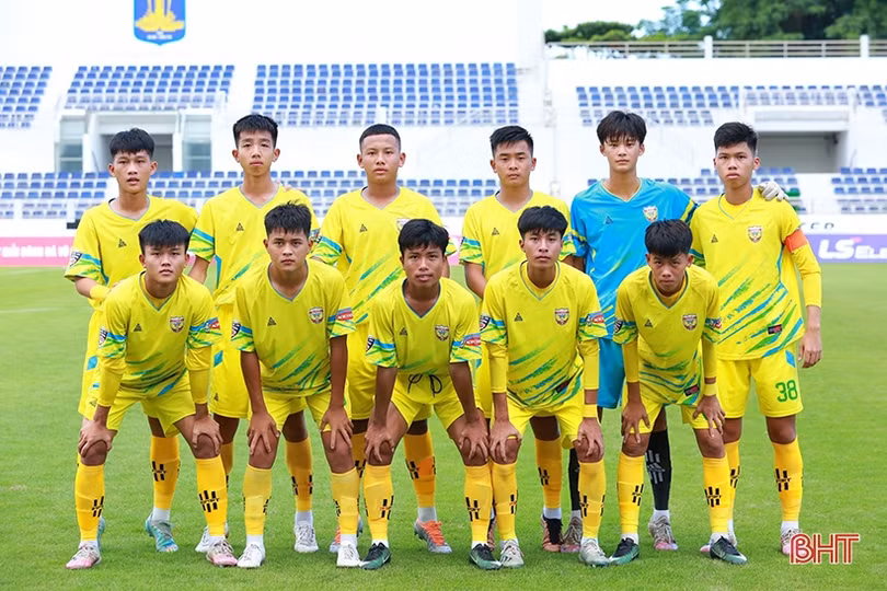 U15 Hồng Lĩnh Hà Tĩnh và bước dừng chân đầy tiếc nuối