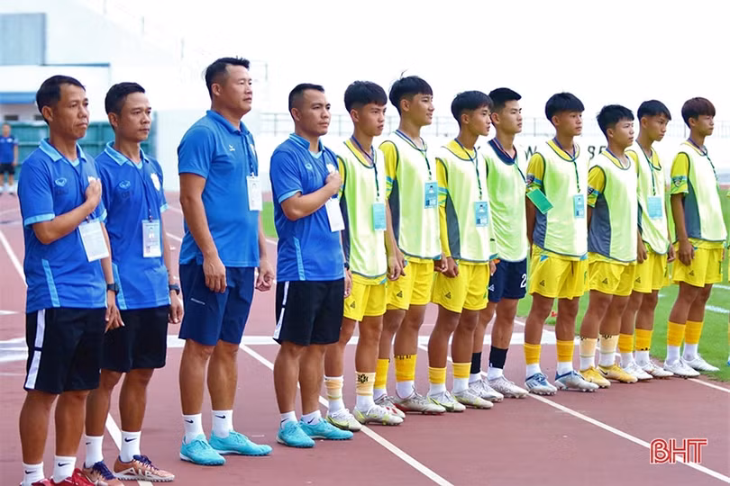 U15 Hồng Lĩnh Hà Tĩnh và bước dừng chân đầy tiếc nuối