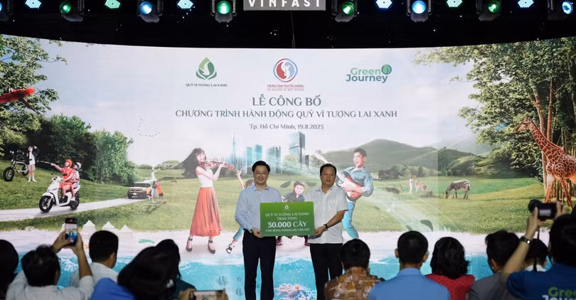 Vingroup công bố chương trình hành động của Quỹ Vì tương lai xanh