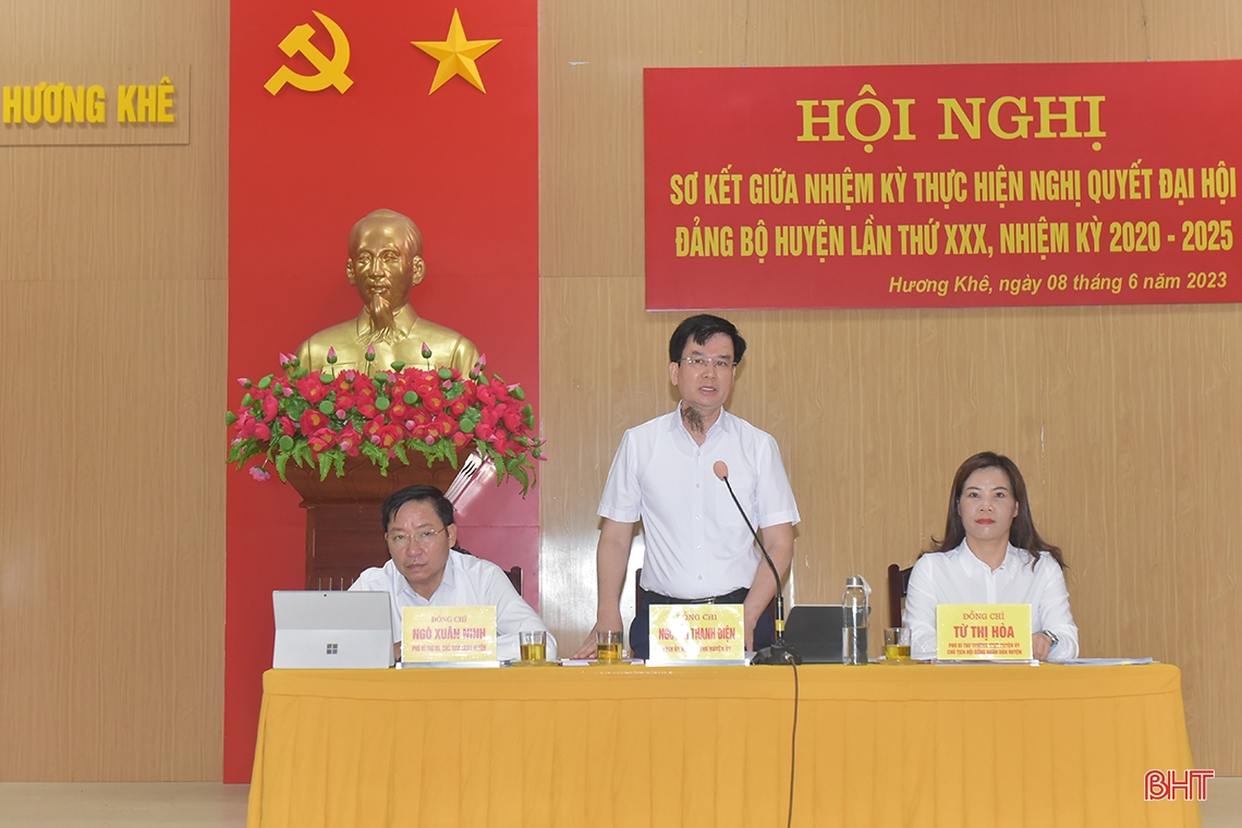 Hương Khê cần hướng đến phát triển kinh tế nông nghiệp, du lịch sinh thái