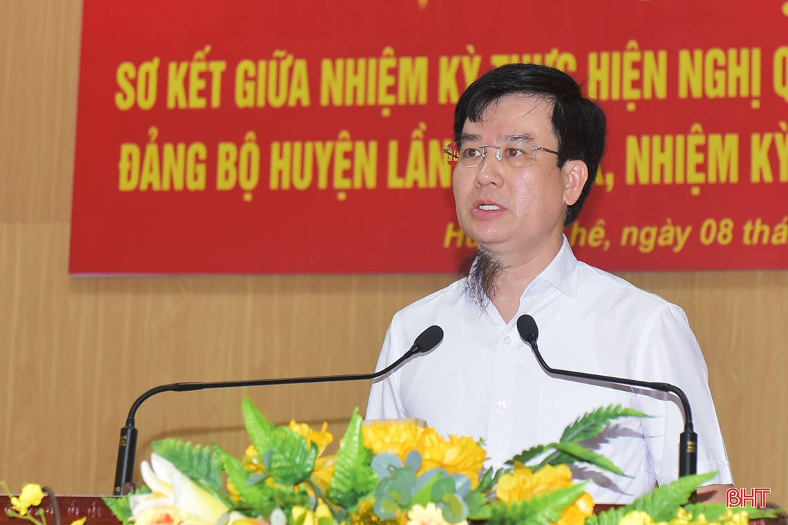 Hương Khê cần hướng đến phát triển kinh tế nông nghiệp, du lịch sinh thái