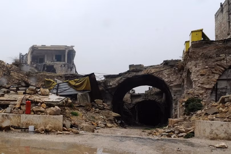 photo xot xa thanh pho co aleppo ngay ay bay gio