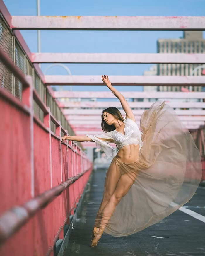 nhung vu dieu ballet day dam me tren duong pho new york
