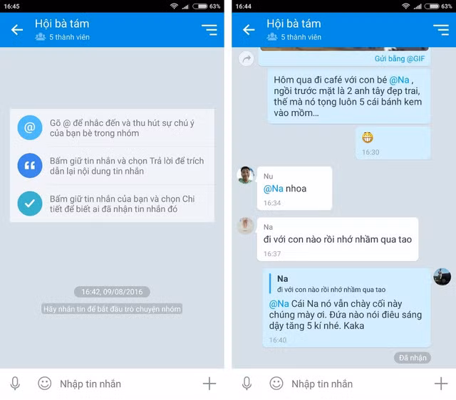 ban se hoi tiec neu khong biet nhung tinh nang zalo nay som hon