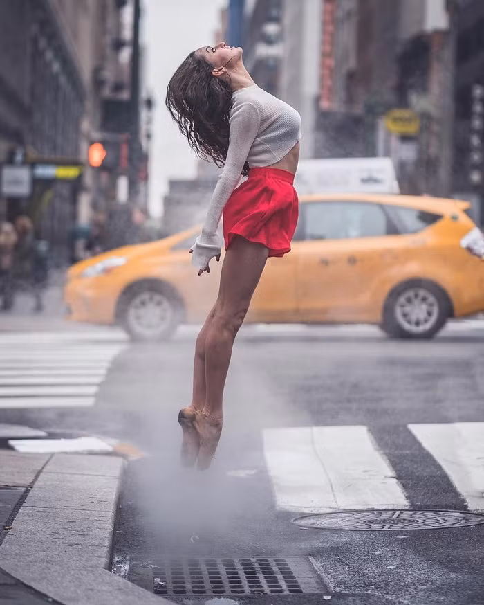 nhung vu dieu ballet day dam me tren duong pho new york