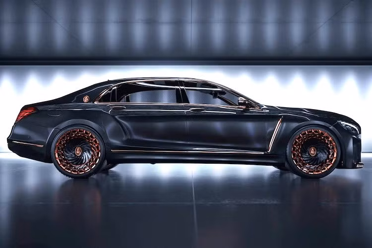 sieu xe sang mercedes maybach s600 ma vang gia 33 ty dong