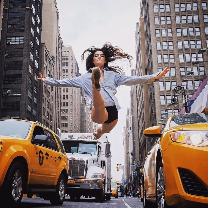 nhung vu dieu ballet day dam me tren duong pho new york